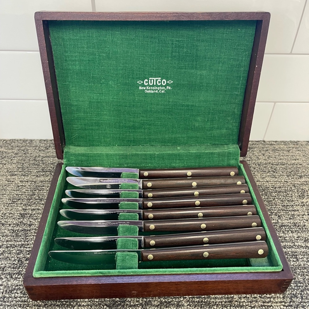 Vintage Cutco Steak Knives